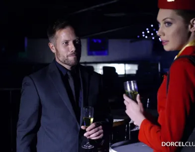 Oligarch and Guard DP Russian Stewardess Elena Koshka!