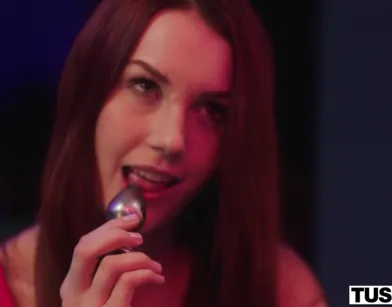 Redhead Seduced Young Bartender for Anal Sex!