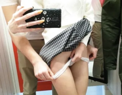 Hidden Camera Sex Tape in Fitting Room!