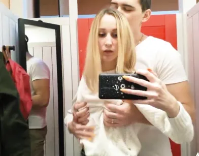 Hidden Camera Sex Tape in Fitting Room!