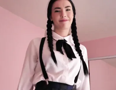 Stepsister Couldn't Resist Her Brother's Rock Hard Cock!