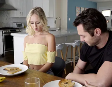 Girl with Royal Last Name Fucks Her Brother and Takes Creampie!