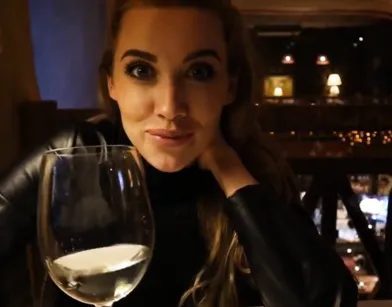Russian Beauty Gives Amazing Public Blowjob!
