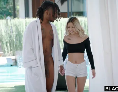 Black Guy Destroys Young Asian Pussy with His Big Cock on Vacation!