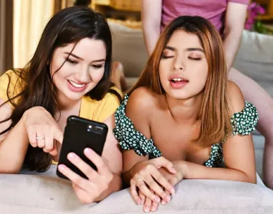 Lucky Guy Fucks Two Hot Neighbors on a Strict Schedule!
