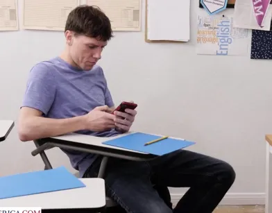 Horny Student Jerks to Teacher's Panties and Pays with Hard Fuck!