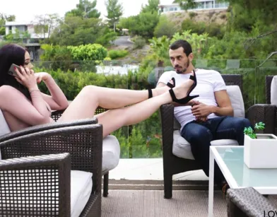 Gorgeous Russian MILF Learns to Handle Royal Cocks!