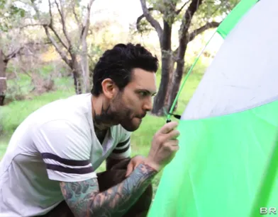 Camping Trip Ended in Wild Tent Fucking!