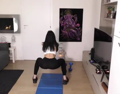 Anal Fitness or Fitness Anal? Hot Workout Session!