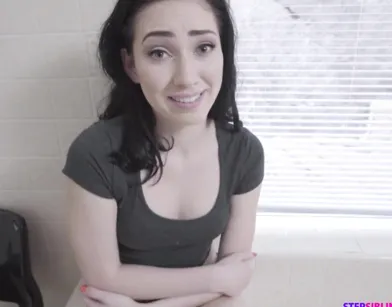 Guy Watches Stepsister and Her Friend's Pussies Then Fucks Both!