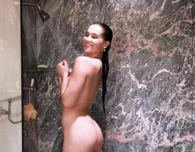 Girl Went to Shower & Ended Up Fucking Her Friend Passionately!