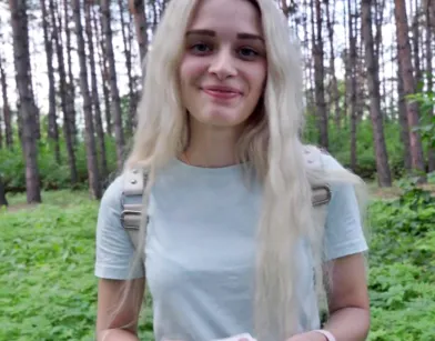 Convinced Naive College Girl for Sex & Creampied Her Panties!