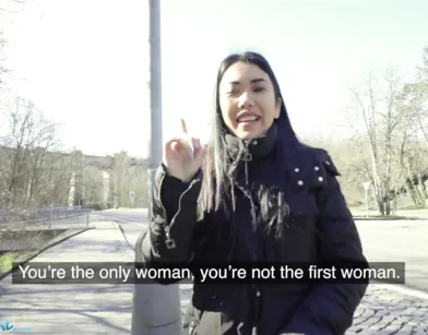 Russian Asian Babe Fell for Pickup Artist & Made Him Cum!