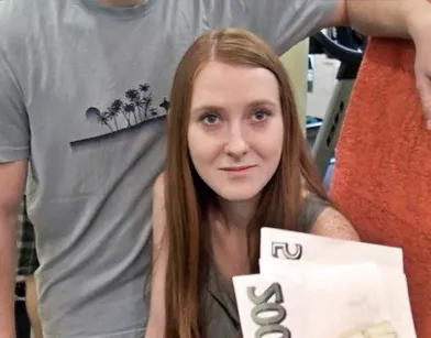 Bought Redhead from Her Boyfriend & Fucked Her in Gym Mirror!