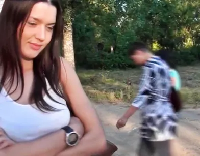 Local Slut Services Two Street Guys to Earn Cash!