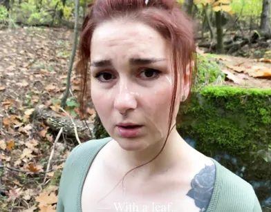 Picked Up Jogging Babe for Quick Fuck in the Woods!