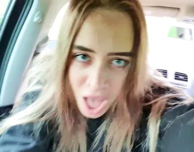 Russian Student Pays Taxi Driver by Letting Him Eat and Fuck Her Pussy!