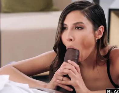 Famous Blogger Takes Big Black Cock from Her Obsessed Fan!