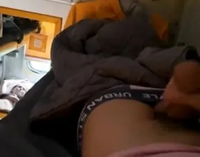 Stepmom Teaches Stepson How to Fuck on Private Train Ride!