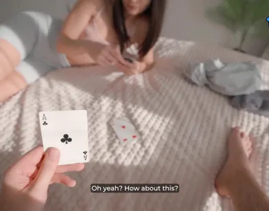 Stepsister Lost a Card Game and Had to Fuck Me!
