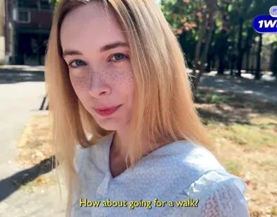 Helped Young College Girl Then Fucked Her for Money!