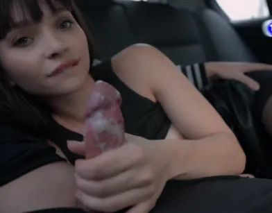 Gave Him a Sloppy Car Blowjob!