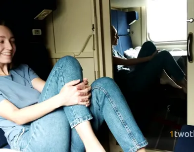 Met a Girl on the Train and Fucked Her Hard!